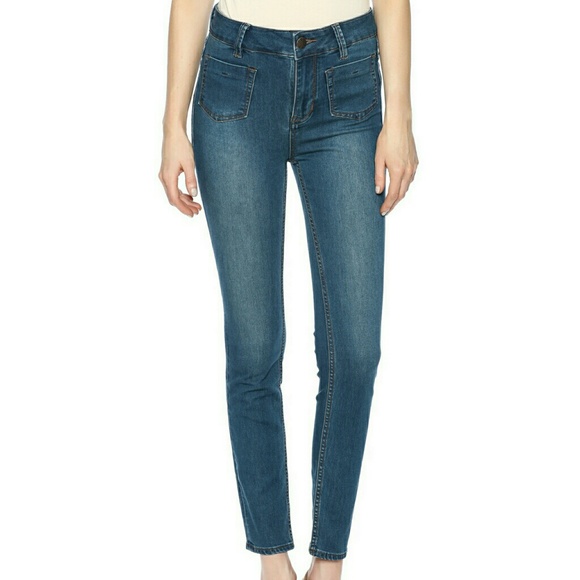 Free People High Waist Skinny Jeans - Picture 6 of 7